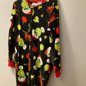 Grinch Christmas onesie